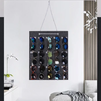 

Glasses Organizer Sunglasses Organizer Storage Hanging Bag Sunglasses Eyeglasses Display Wall Mount Organizer 15 Slot Eyewear Ho