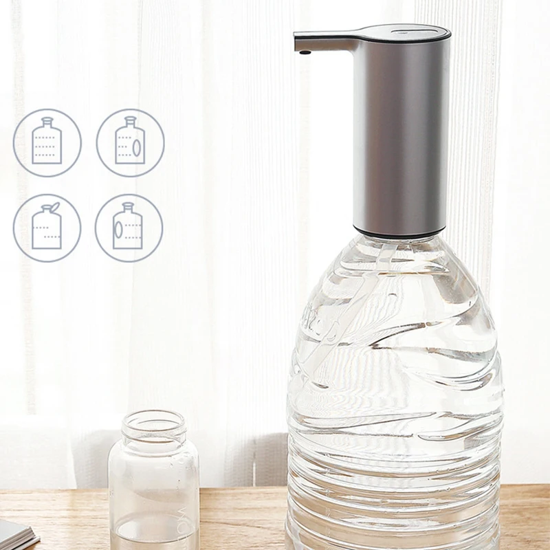Бутылка для воды, электрический насос для питьевой воды, 5 галлонов, usb зарядка, портативный диспенсер для воды для дома, кухни, офиса
