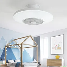 Напрямую от производителя круг детская комната лампы современные минималистские Library вентилятор потолок гостиная спальня La