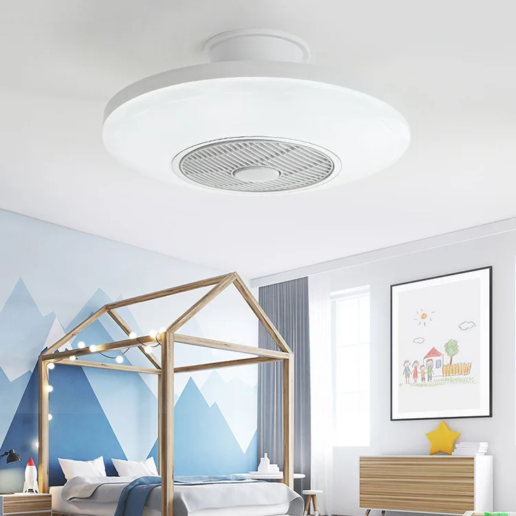 

Manufacturers Direct Selling Circle CHILDREN'S Room Lamps Modern Minimalist Library Fan Ceiling Wholesale Living Room Bedroom La