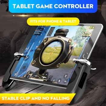 

H2 Gamepad For PUBG Mobile Trigger Shooter Controller L1R1 Joystick For iPad air 2 3 etc Android IOS Phone Tablet Game Handle
