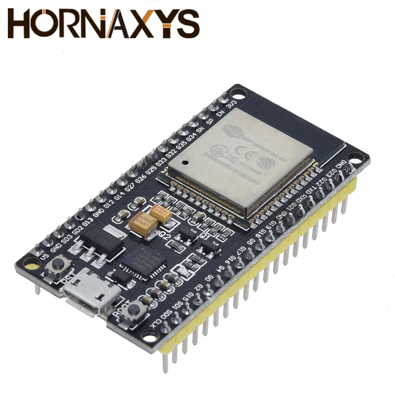 ESP-32 ESP32 Беспроводная макетная плата с Wi-Fi и Bluetooth 2 4 ГГц CP2102 двухъядерный модуль