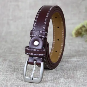 

Women men Leather Belt Fashion Pin Buckle Adjustable Belt Party Dress Decor Jeans Wild Luxury brand WaistbandW