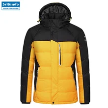 Зимняя куртка для сноуборда Мужская Снежная одежда куртка для сноуборда лыжная куртка теплая ветрозащитная дышащая мужская Лыжная одежда хлопковая куртка бренд