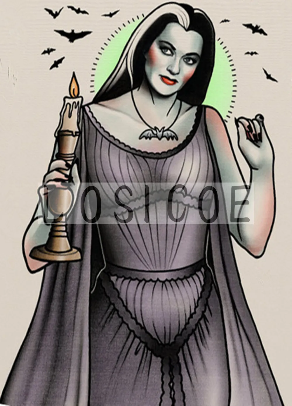 Настенная картина Witch 30x42 см|Рисование и каллиграфия| |