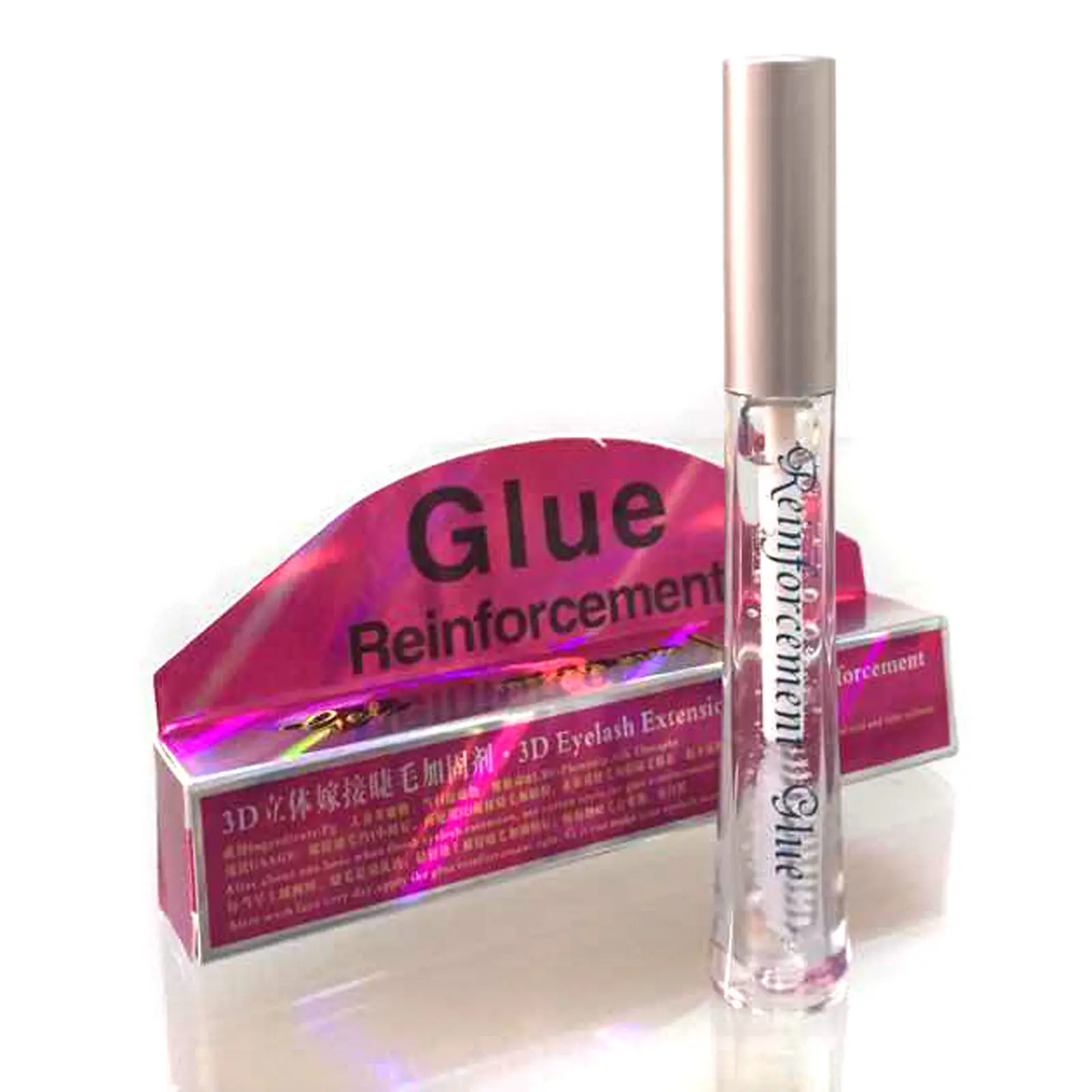 

1PCS 3D Eyelash Extension Glue Reinforcement Eye Lash Coating Eyelash Care 15ml