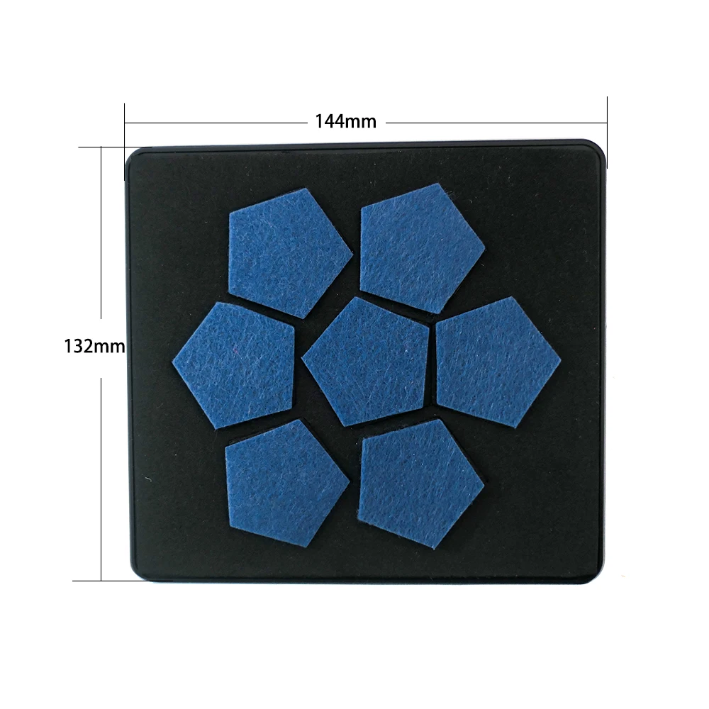

Pentagonal 1.5 inch mold handmade cloth leather cutting die 2021-0001
