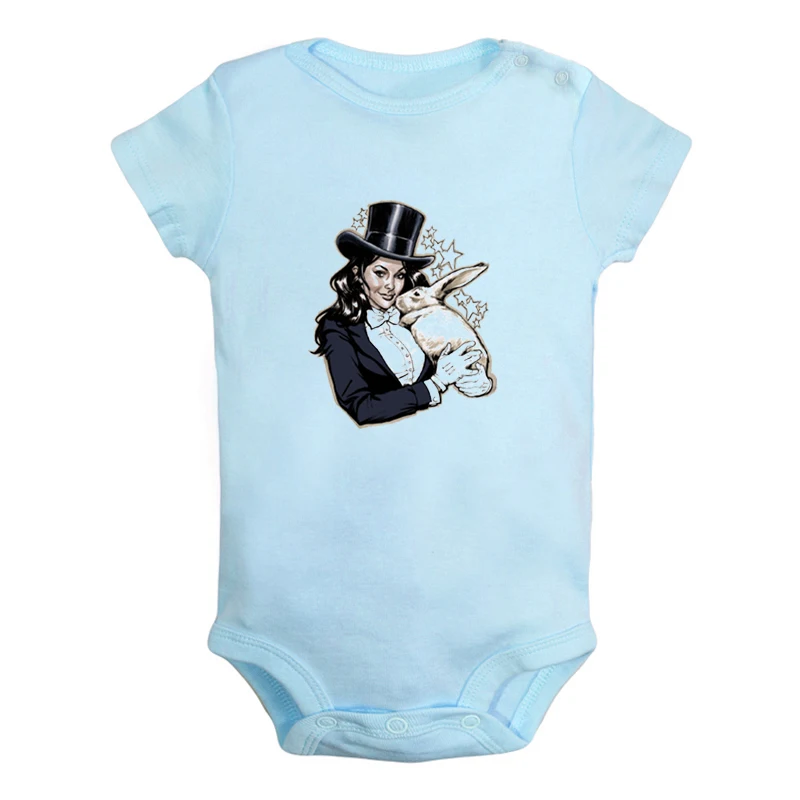 Zatanna/любовница волшебного милого кота и девочки, служба доставки Kiki, комплекты для новорожденных, комбинезон, боди для младенцев, одежда - Цвет: JcBaby2116BLD