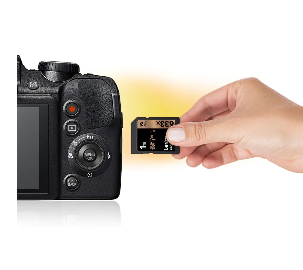 Оригинальный Lexar SD карты 128G 633X узнать Скорость 95 м/с 32 ГБ, 64 ГБ и 256 ГБ 512 gb SDXC U3 зеркальная камера микро одной камеры карты памяти
