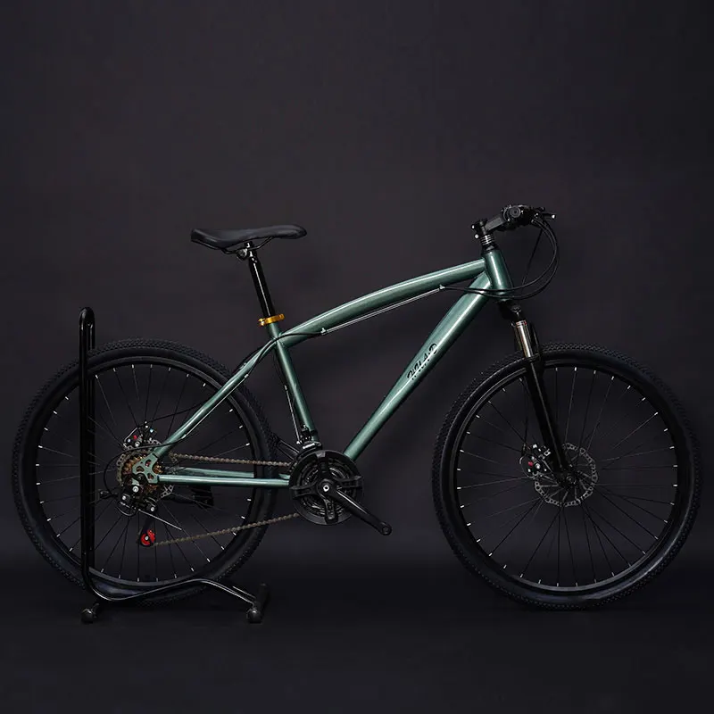 Cheap Two Decals Mountain Bike 26 Inch Adult Speed Double Disc Brakes Aluminum Alloy Rim Students Off Road Men and Women Bicycle 3