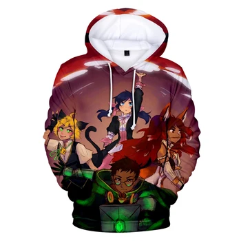 

Anime The Rising Of The Shield Hero Hoodies in for boys/girls Autumn warm Long Sleeve pullovers Children cartoon novelty clothes
