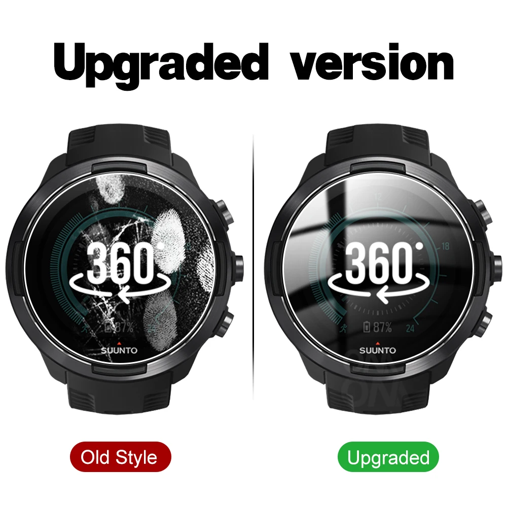 9H Premium Tempered Glass For Suunto Watch 3 / 5 / 7 / 9 Baro Spartan Sport Smart Watch Screen Protector Film For Suunto Watch