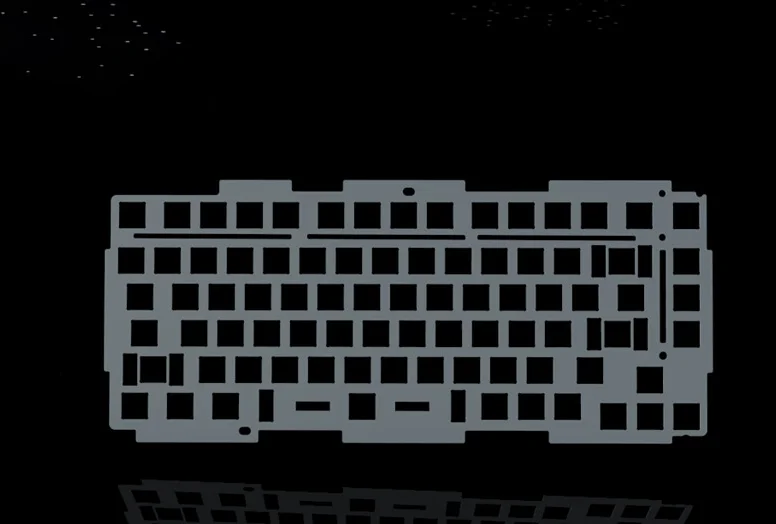 Keychron Q1 PC Plate Pom механические аксессуары для клавиатуры бесшумная поролоновая