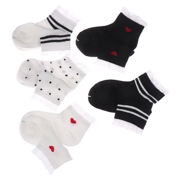 

baby socks anti slip socks Cute lace flower mesh baby spring summer socks cotton