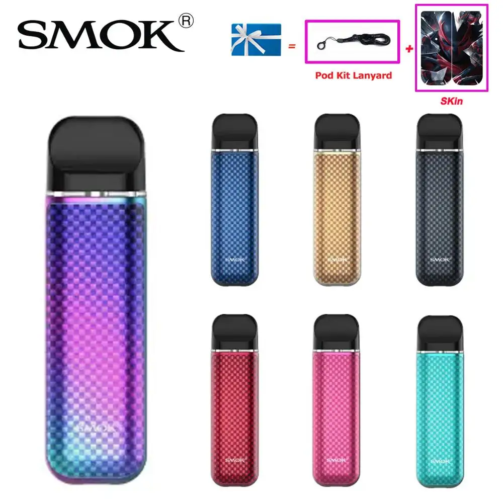 SMOK NOVO 2 Pod Vape комплект 800 мАч батарея 2 мл картридж Pod система электронная сигарета испаритель стартовый Vape комплект VS SMOK Nord