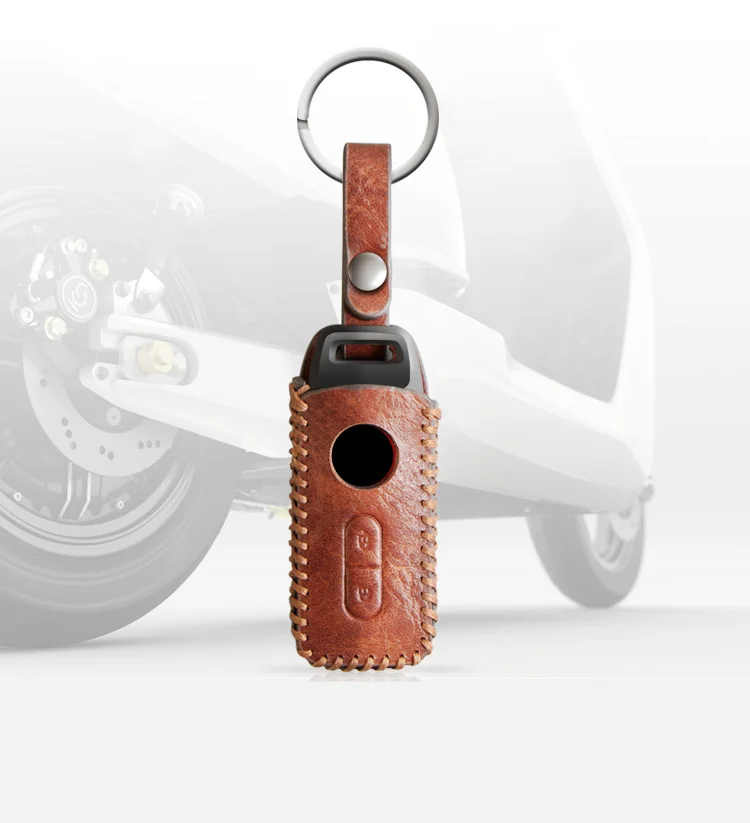 Подходит для теленка E-Bike N1/N1S Key yao fashion control bao чехол для крупного рогатого скота-Кожаный Брелок yao fashion control bao аксессуары