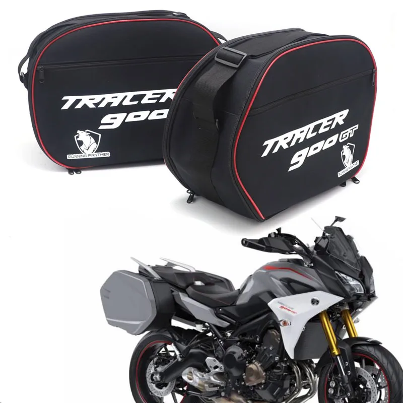 Motorcycle Luggage Bags Black For Yamaha Tracer 900gt Tracer 900gt City