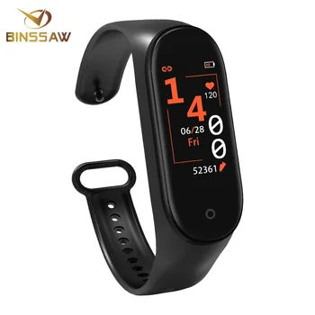 

BINSSAW 2019 Smart Watch For IOS Android Couple Blood Pressure Fitness Tracker Smart Watch Sport Heart Rate Monitor Smart Watch