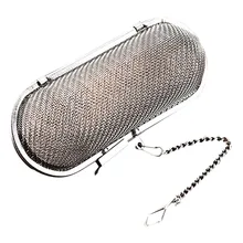 Сетчатый безопасный кухонный инструмент диффузор подвесной фильтр из нержавеющей стали фильтр для чая многоразовый