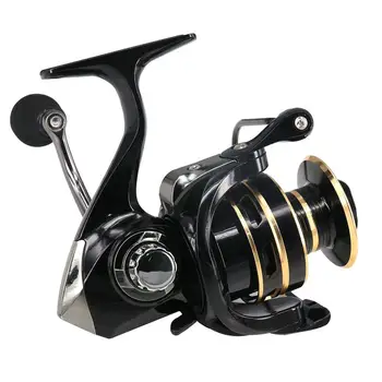 

DEUKIO Spining Fishing Wheel with Metal Handle Pleasure Sea Fishing Tool