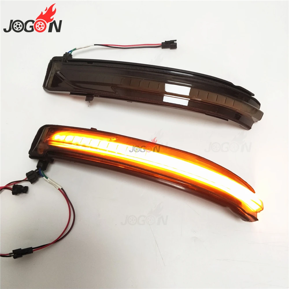 Smoked Black LED Light Dynamic Turn Signal Mirror Blinker Indicator For Nissan X-Trail T32 Qashqai J11 Murano Z52 Pathfinder R52