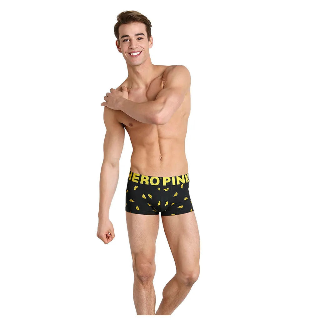 Новинка, фирменное Мужское нижнее белье, боксеры, хлопок, Homme Boxershorts, мужские боксеры, сексуальные мужские трусы с рисунком, размер S-3XL, DR23