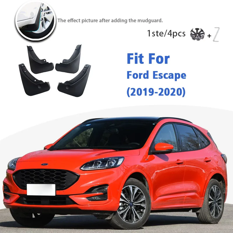 Брызговики для Ford Escape 2019-2020 передние и задние брызговики Стайлинг автомобиля