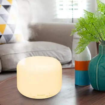 

500ml 100-240V Ultrasonic Humidifier Aroma Diffuser Mini Ultrasonic Air Purifier Humidifier Aroma Diffuser with Light
