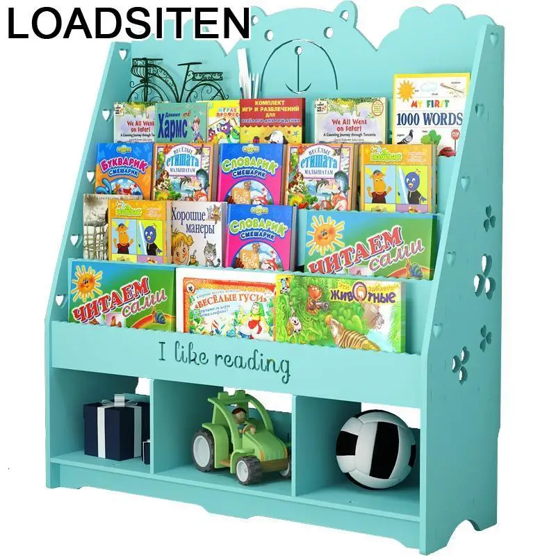 

Children Storage Rack Kid Etagere Repisa Y Bookshelf Prateleira Estanteria Pared Decoracion Shelf Estante Child Organizer