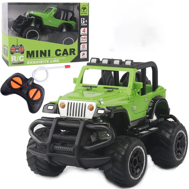 13-with a box 1:43 4WD RC автомобиль обновленная версия 2,7G радио пульт дистанционного управления Высокоскоростная Модель автомобиля внедорожник игрушка мальчик детские игрушки - Цвет: 13-with a box
