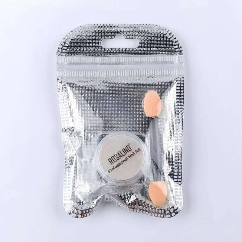 Блестки для ногтей ROSALIND волшебный блестящий порошок Очаровательная пигментная