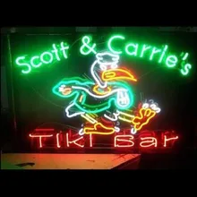 Неоновые вывески для Тики Бар утка неоновые лампы знак неоновый свет знак декоративный пивной culb номер настенный светильник ручной работы стеклянные трубки Искусство большой