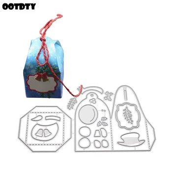 

Christmas Snowman Box Metal Cutting Dies Stencil Scrapbooking DIY Album Stamp Card Embossing Crafts Decor New Dies 2019