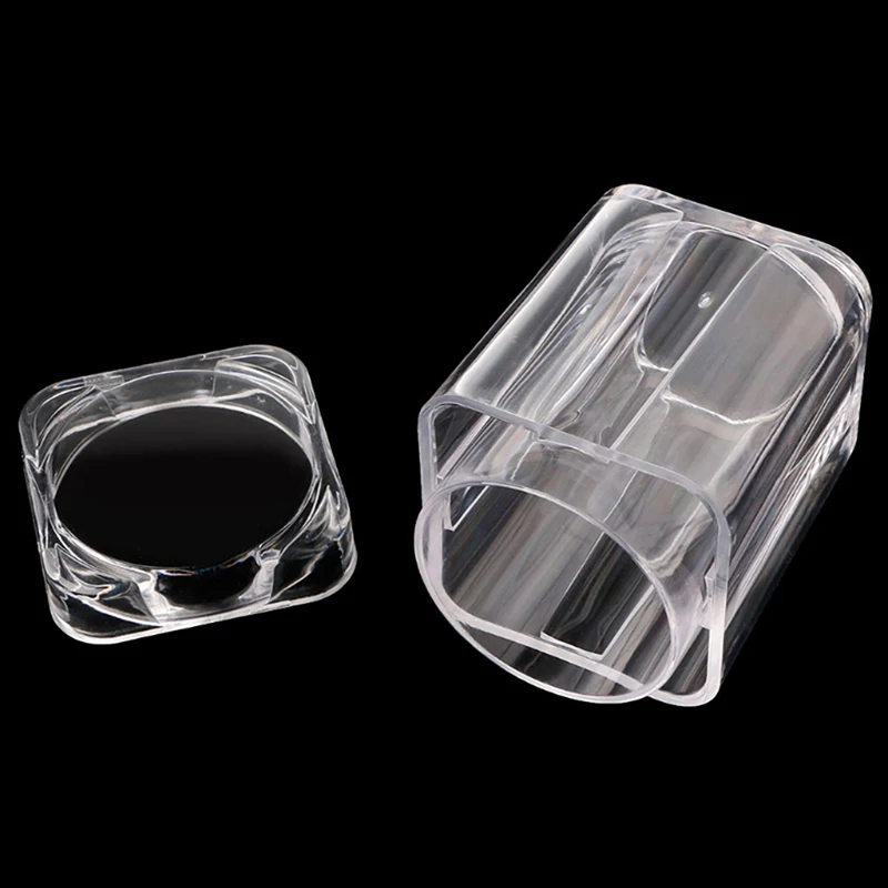 1 шт. пластиковая прозрачная коробка для капсул Коллекционная трубка держатель для хранения 30 мм монет