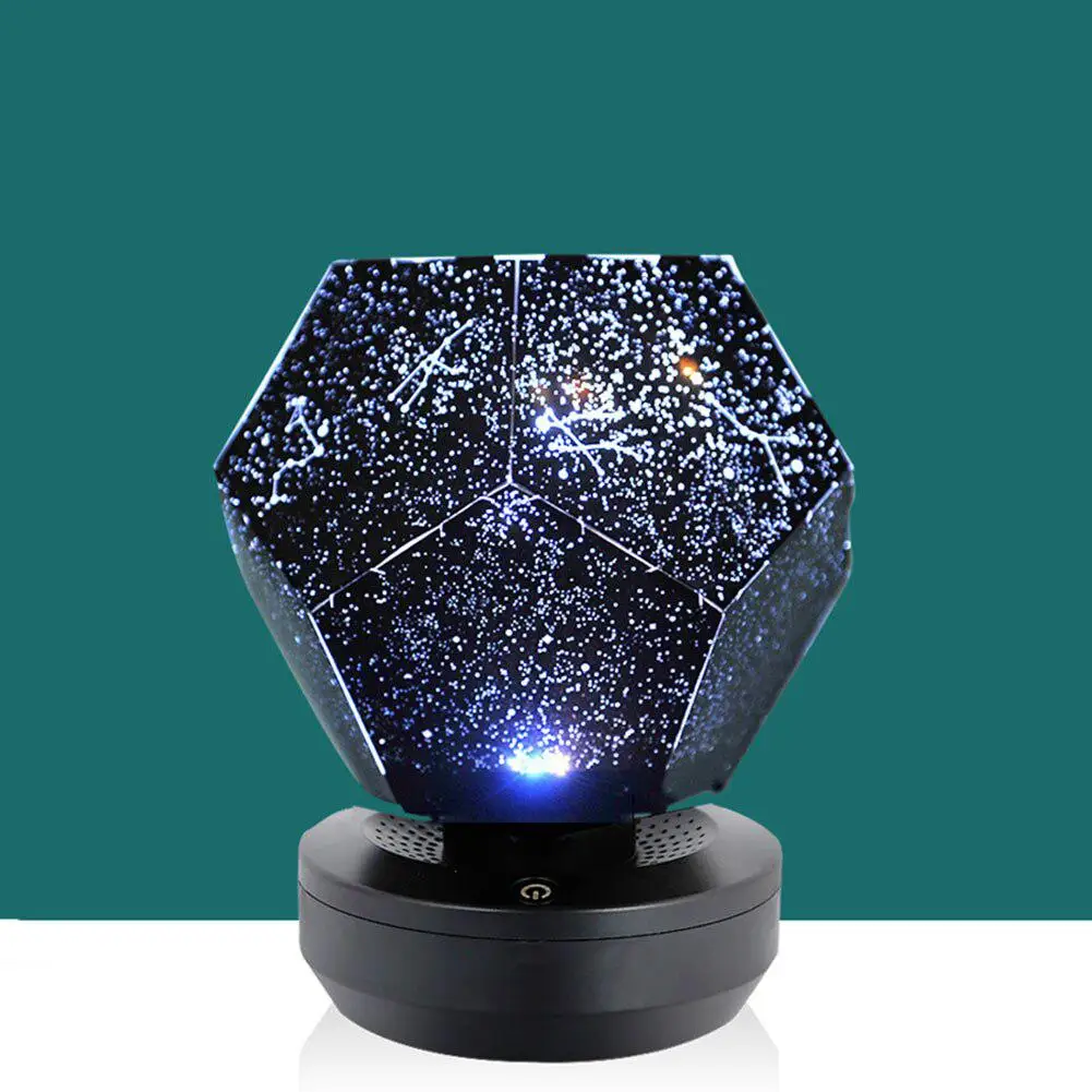 

Romantic LED Night Light Rotating Projector Starry Sky Star Projector Lamp USB Charge Luminaria Baby Nursery Light Kids Gift