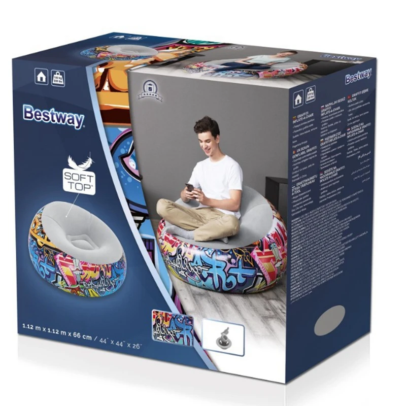 round graffiti sofa (5)