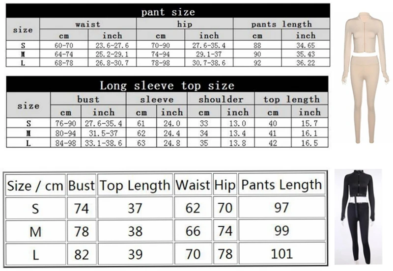 Long Sleeve Tracksuit Sport Set Women Sportswear 2021 Home Yoga Suit for Fitness Clothing Workout Clothes Femme Khaki Black Red