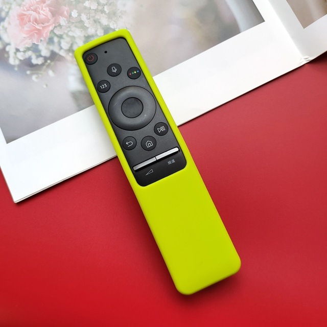 Color Silicone Remote Protective Case for Samsung TV Q70 Q60 Q80 Waterproof Dustproof Remote Cover Sleeve for Smart TV