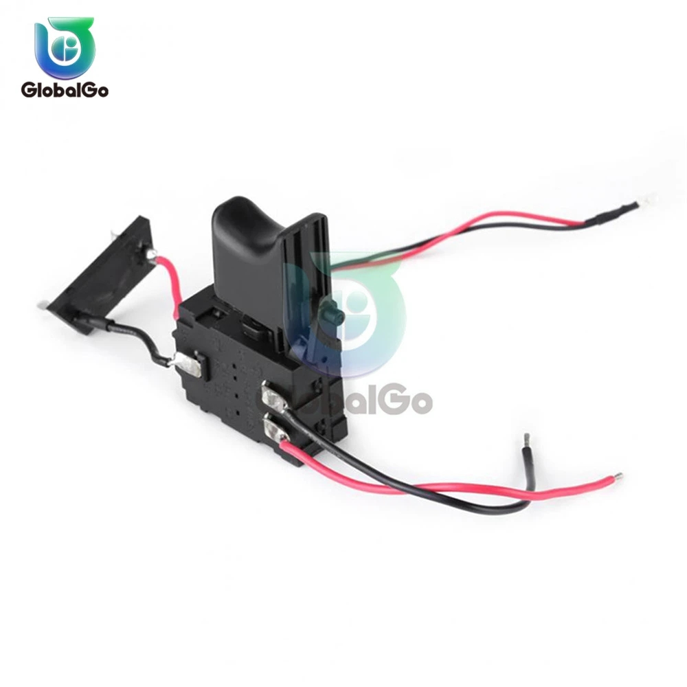 7.2V-24V Drill Switch Cordless Drill Speed Control Trigger Switch W//Small Light