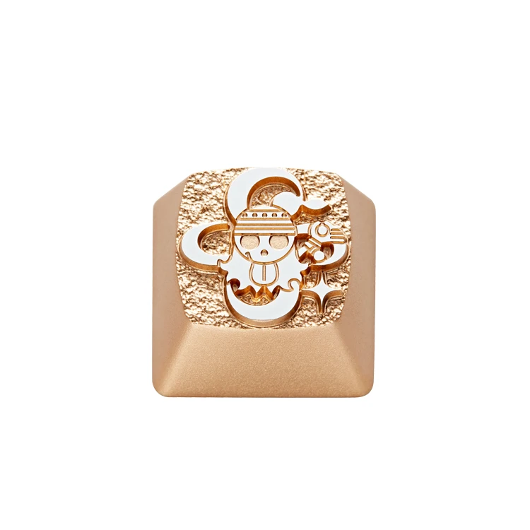 ZOMO OP Nami x1 Zomo одна деталь Artisan Keycap CNC анодированный алюминий совместимый Cherry MX Переключатель esc Брук Чоппер Franky Luffy игрушки Санджи и Нами Зоро - Цвет: ZOMO OP Nami x1