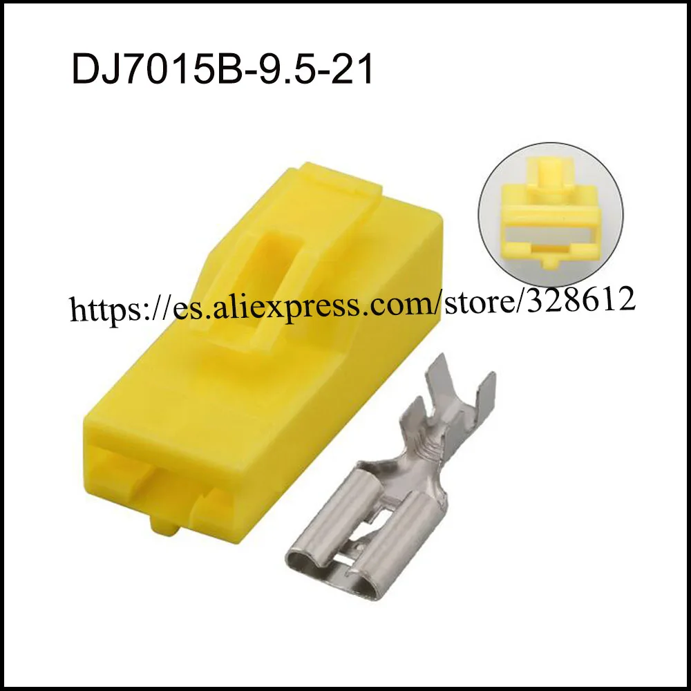 

car wire Waterproof female male cable connector 1pin automotive Plugs socket Includes terminals seal DJ7015B-9.5-21