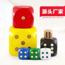 "Small Wholesale" Exquisite Dice 2.0 Cm Wooden Dice Printed with Numbers Points Educational Toy Wholesale