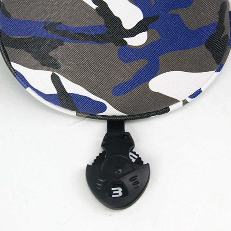 Newly 4pcs Camouflage Golf Clubs Head Covers Set Headcover Drivers