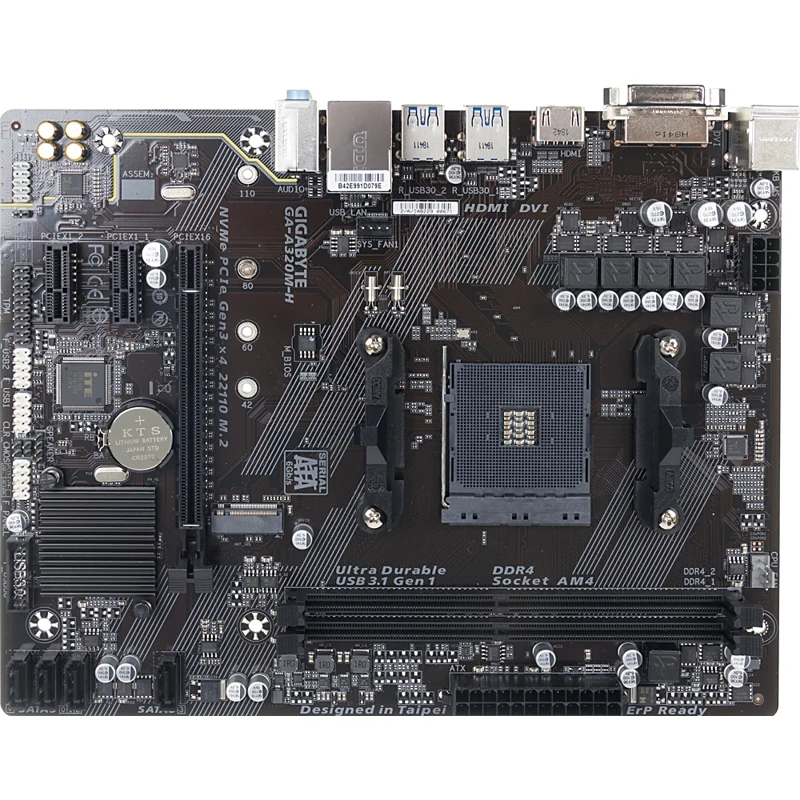 Материнская плата GIGABYTE GA-A320M-H