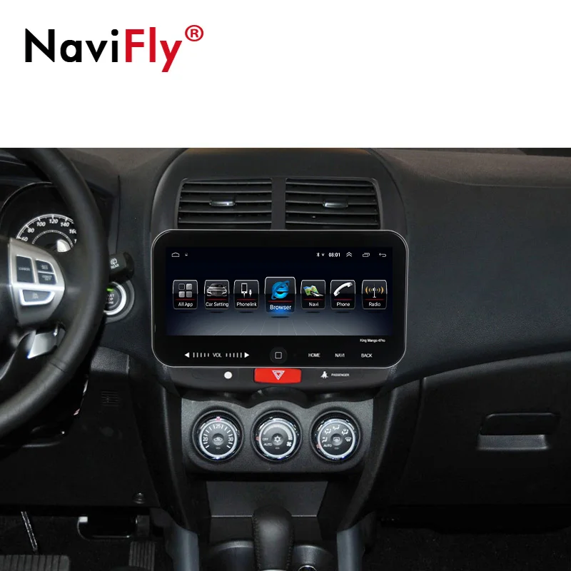 Автомагнитола 10 25 дюйма 4G LTE Wi Fi IPS DSP Android для Mitsubishi ASX 1 C4 Peugeot 4008 автомагнитола