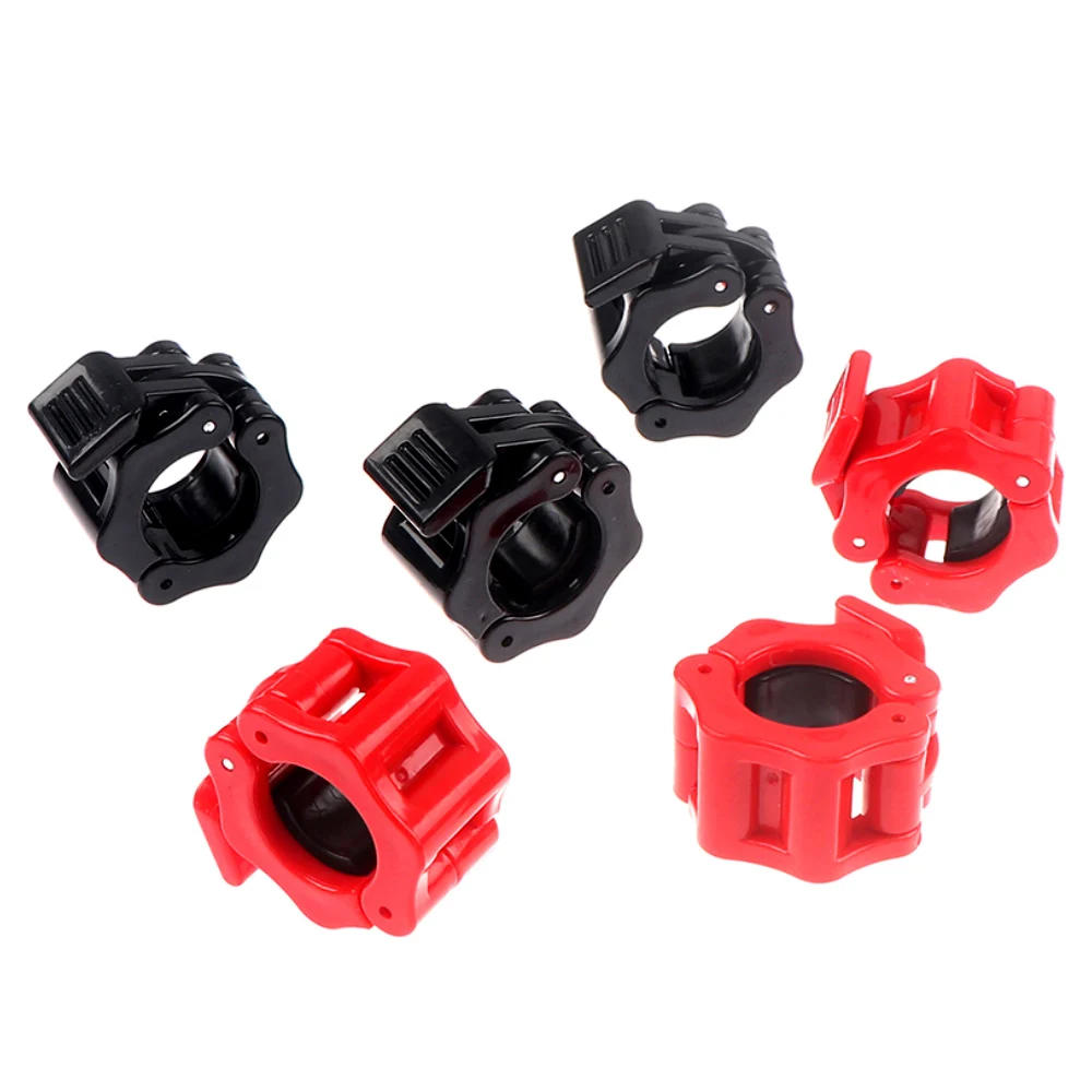 1 Pair Spinlock Collars Barbell Collar Lock 25/28/30mm Dumbell Clips