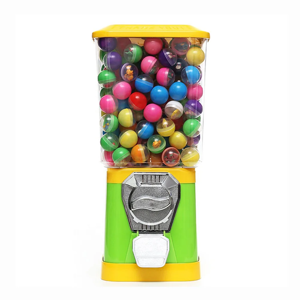 Popular capsule toy gum ball vending machine candy dispenser rubber bouncy ball vending machine