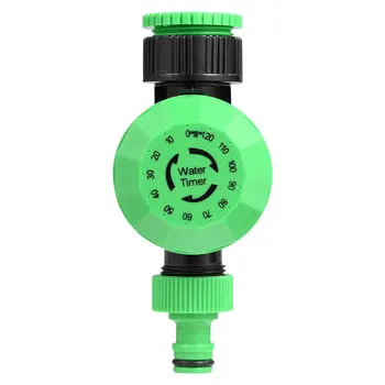

1 pcs Garden Water Timer Rain Sensor Solar LCD Controller Dual Dial Irrigation 1/2" 3/4" Gasket for Faucet