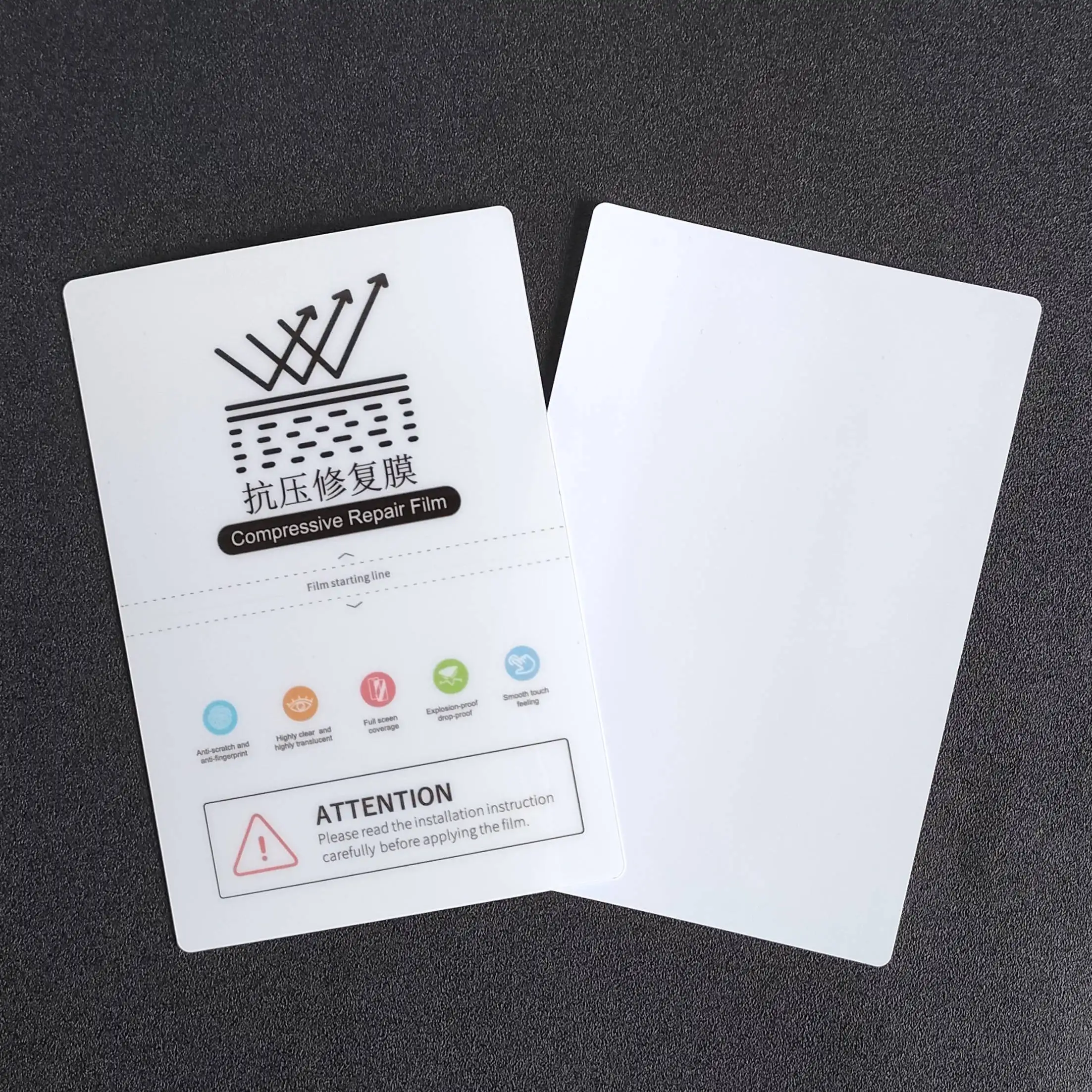 50pcs Matte EPU Repair Hydrogel Film For All Mobile Phone LCD Screen Protector Universal HD Hydrogel Film For Cutting Machine