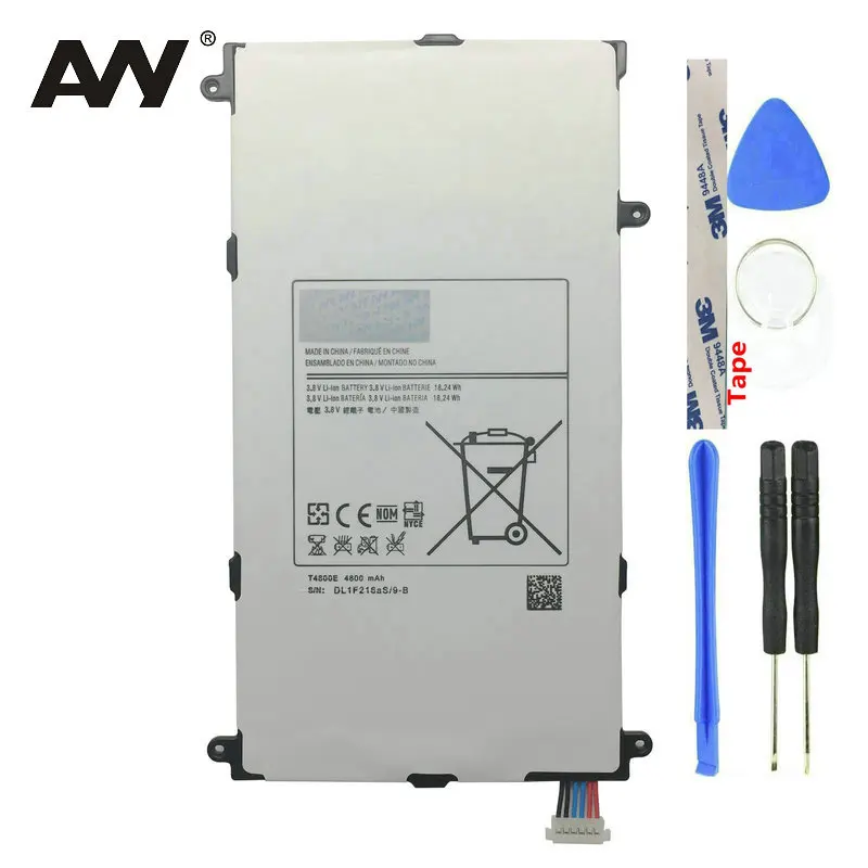 4800 мА/ч T4800E T4800U батарея для Samsung Galaxy Tab Pro 8 4 &quotT325 SM-T320 SM-T321 планшет Замена батареи